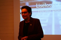 Liselotte Fröjd, kommunstyrelsens ordförande i Tanums kommun